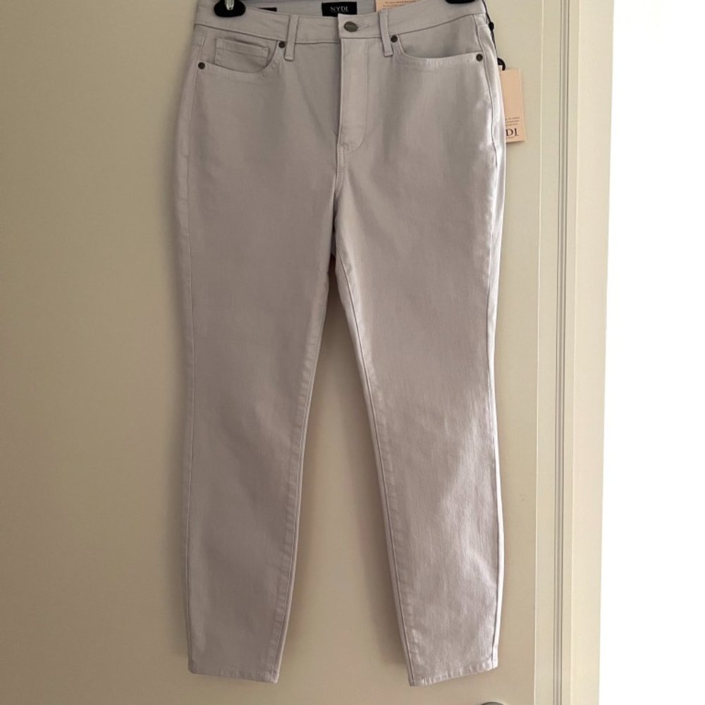 NYDJ Gray Ami Skinny Ankle Jeans size 6
